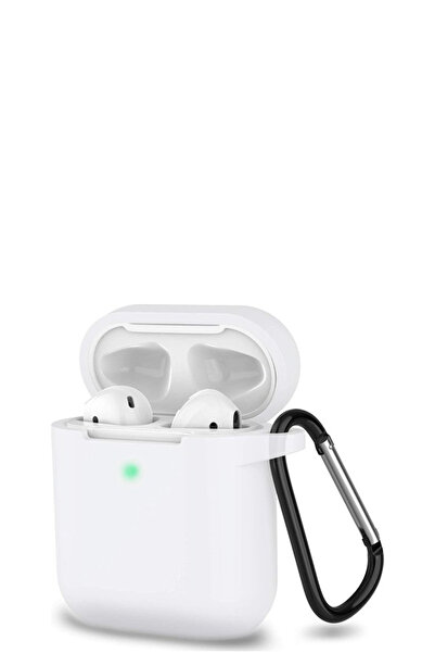 Phonextra حافظة سيليكون متوافقة مع AirPods 1/2 - حماية ممتصة للصدمات + حزام ك...