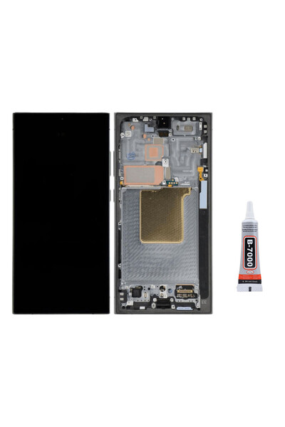 Yedcom Samsung S24 ULTRA Çıtalı Uyumlu Ekran Lcd Dokunmatik B7000 15ML Yapışt...