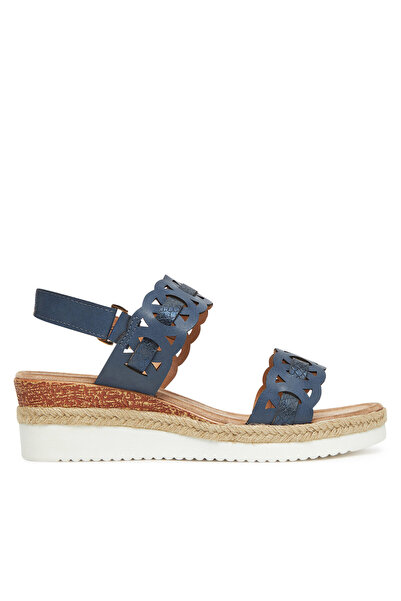 Clara Barson espadrilles women navy blue WS2189-52