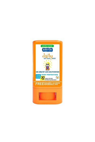 BABYTON Kids Sonnenschutz Stick SPF 30 | Bio, Hypoallergen, Kokos, Wasserfest