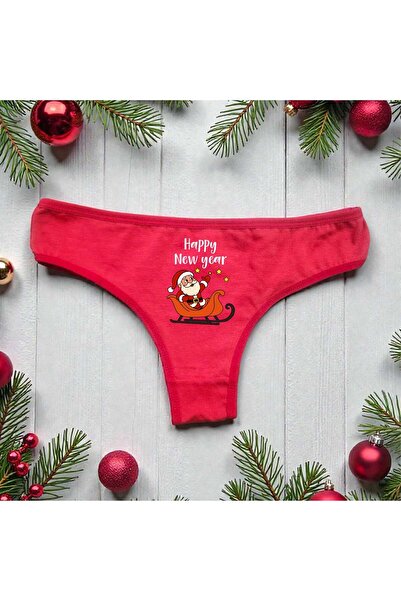 fırsatlar diyarı Red Brazilian Panties - New Year's Panties - Gift Red Panties