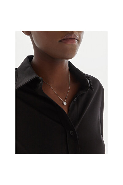 Michael Kors Silver Brilliance Necklace for Women MKC1407AN