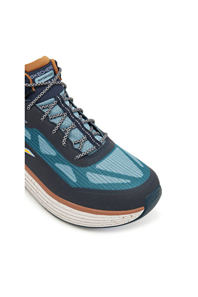 SKECHERS sneakers for women Navy Synthetic/Teal Trim Max Cushioning Suspe