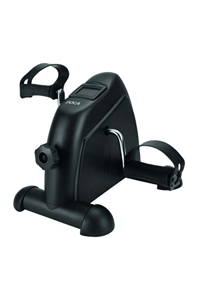 Jocca Mini Fitness Bike Black with LCD Display – Pedal Exerciser for Arms and Legs, 5 Levels