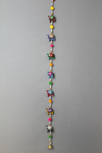 Epilons Model de elefant cu oglindă suspendată din 7 piese 2