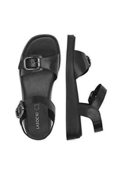 LASOCKI women's sandals black