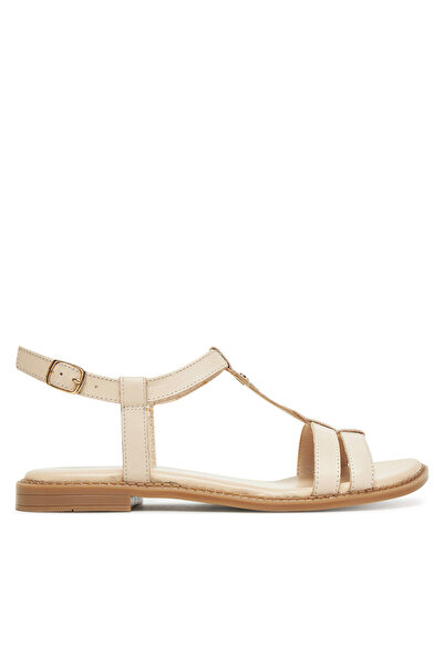 LASOCKI beige women's sandals EST-AFIONA-