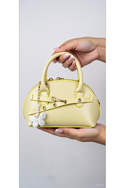 ÇANTA Çantamella Kelebek Charm Hediyeli Küçük boy uzun askısı mevcut el kol o...