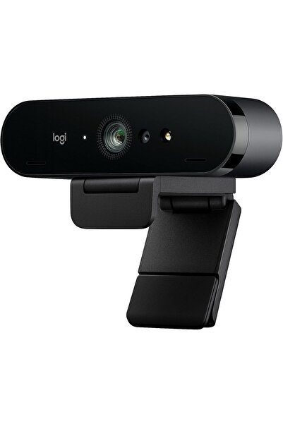 logitech BRIO Ultra HD Webcam for Video Conferencing, Recording, and Streaming - Black