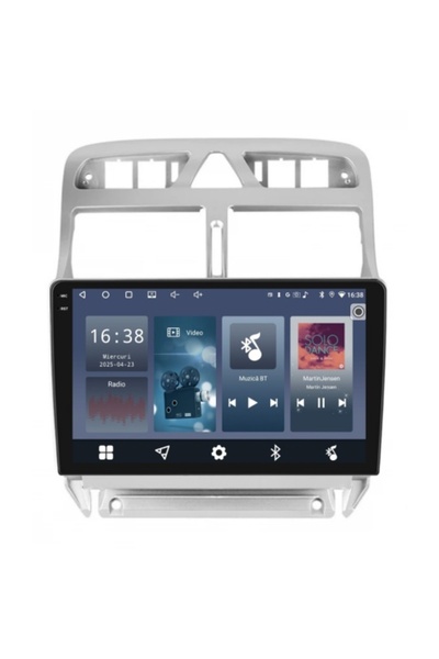 Piloton Navigație dedicată pentru Peugeot 307 (2000-2012) 9" 2GB/32GB Quad Core