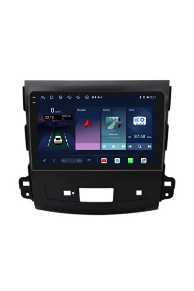 Piloton Navigație pentru Peugeot 4007 (2007-2014) 9 inch 6GB 128GB Octa Core