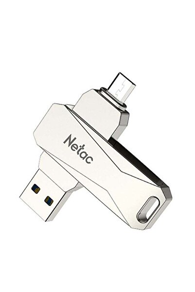 Generic 64GB Micro USB + USB Double Interface Flash Drive U381 Silver