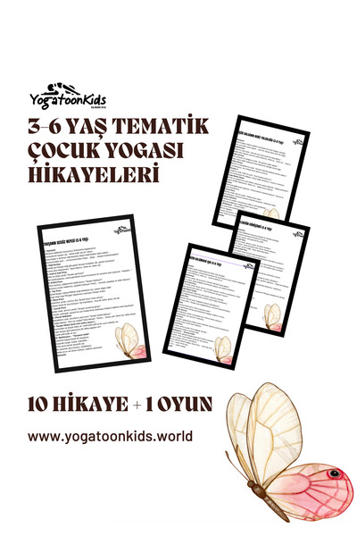 Yogatoon Kids World 3–6 Yaş Çocuk Yogası Tematik Eğitim Kartları – Anlatımlı ...