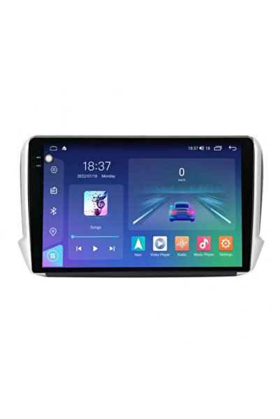 NAVI-ABC Navigație dedicată pentru Peugeot 208 (2013-2018) 9.5" 2K QLED Andro...