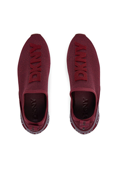 Dkny sneakers women Burgundy Abbi Logo Slip-On K3