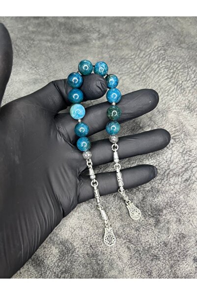 Mos Tespih Zaza Sallamalık Apatite Taş Doğaltaş Tesbih