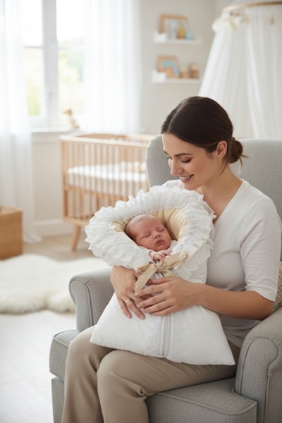 Al Fajr Babys قماط نوم مريح للمواليد الجدد، مصنوع من القطن بنسبة 100%