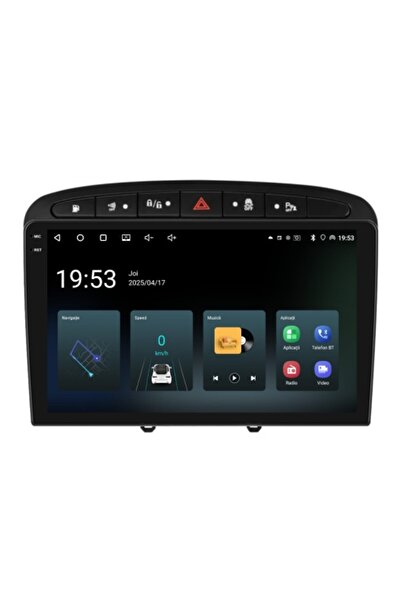 Piloton Navigație dedicată pentru Peugeot 408 (2008-2020) - 9" 4GB RAM 64GB Q...