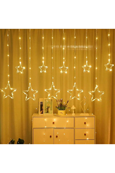 Twin Store ستارة نجمية بإضاءة LED مع 10 شراشيب