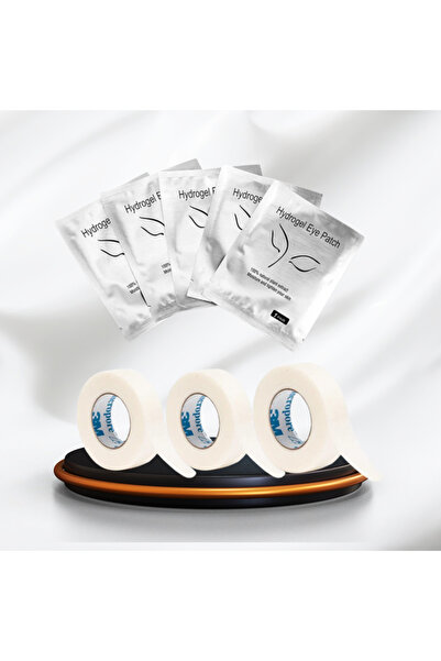 Royal Beauty Pack of 3 rolls of micropore paper and 20 gel patches