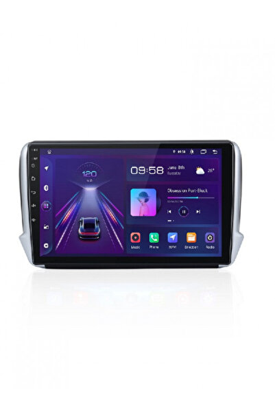 NAVI-ABC Peugeot 208 (2013-2018) Sistem de navigație auto Android 12 de 9 inc...