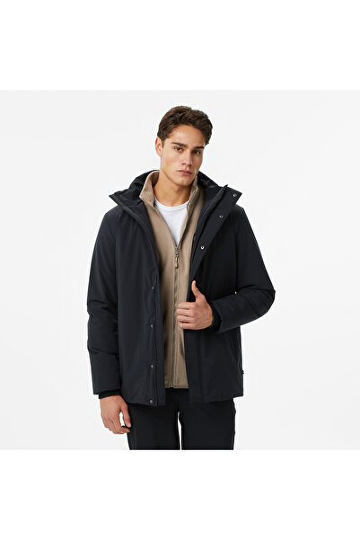 Nautica Erkek Siyah Regular Fit Mont