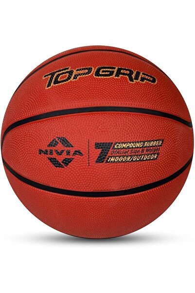 NIVEA Top Grip 3.0 Basketball, 8-Panel, Soft Molded Rubber Cover, Butyl Bladder, Size 7