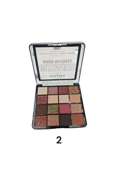 NWK Professional Makeup لوحة ظلال العيون - 12 لونًا نابضًا بالحياة رقم 2