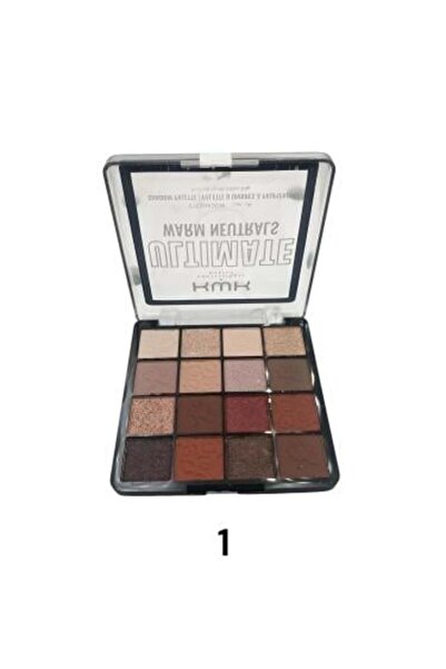 NWK Professional Makeup Eyeshadow Palette - 12 Vibrant Colors NO. 01