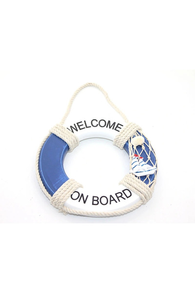 Epilons Wooden Marine Wall Hanging Bagel Model 1 Zenvi̇a-4567