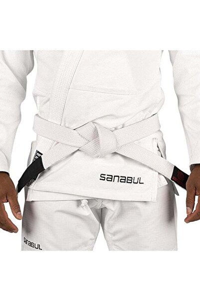 Generic Jiu Jitsu Belt for Men and Women - Brazilian Belt with Stripes, for Kids, IBJJF Certified (White, K1