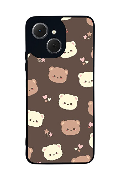 TECNO متوافق مع Spark 40C مطبوع، أسود غير لامع، سيليكون ناعم، واقي، غطاء ممتص للصدمات، حافظة