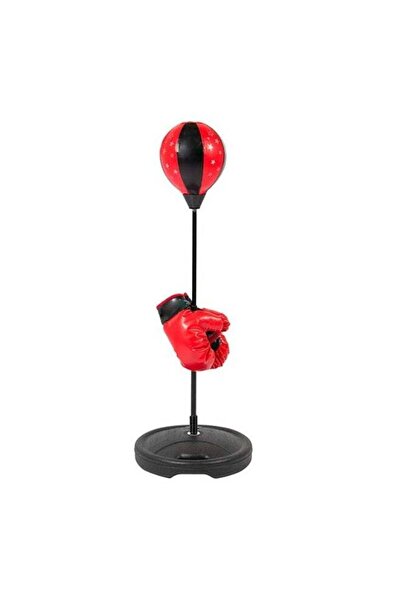 EGG Adjustable Stand Boxing Punching Bag Set with Gloves – 43-Inch Height for Training, Fitness &