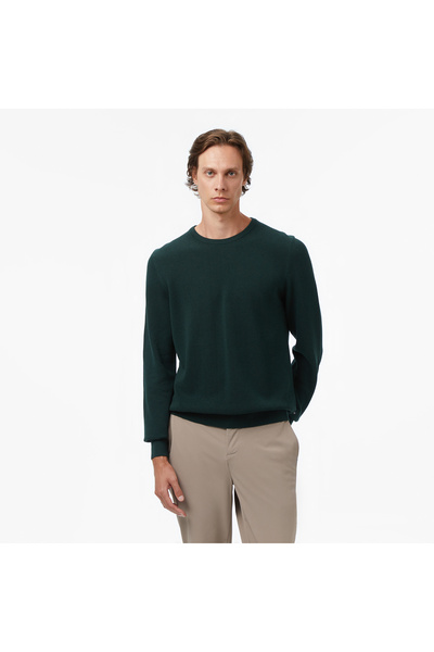 Nautica Erkek Yeşil Classic Fit Kazak