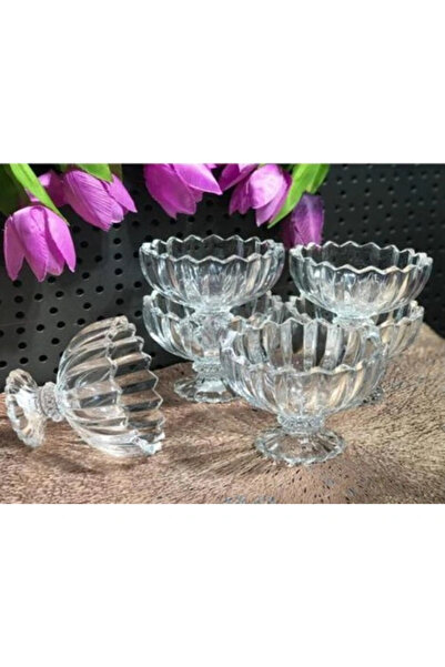 Marsilyan Ieg ™   Set of 6 Crystal Snack Bowls
