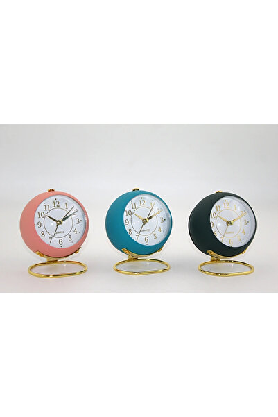 Twin Store Table Top Metal Alarm Clock