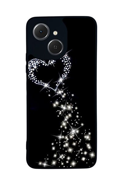 TECNO متوافق مع Spark 40C مطبوع، أسود غير لامع، سيليكون ناعم، واقي، غطاء ممتص للصدمات، حافظة