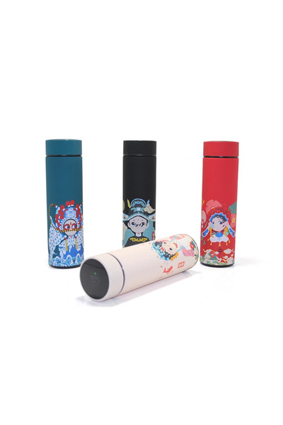 Epilons Stainless Steel Thermos with Digital Display