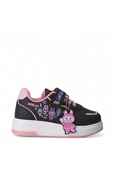 Surpie Kız Çocuk Günlük Ayakkabı, Hafif Tabanlı Çocuk Ayakkabı, Kuromi Desenl...