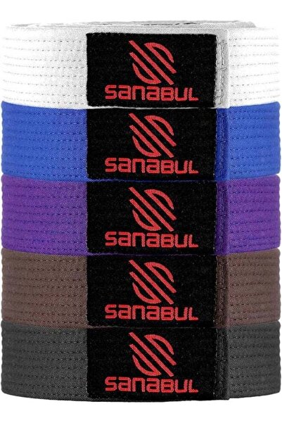 Generic Jiu Jitsu Belt for Men and Women – Brazilian Belt with Stripes, for Kids, IBJJF Certified (White,