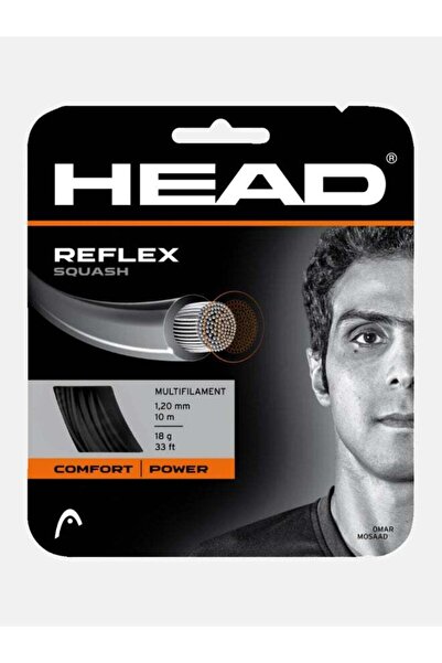 Head Reflex Squash Strings - Premium Multi-Filament Nylon String for Increased Power and Comfort