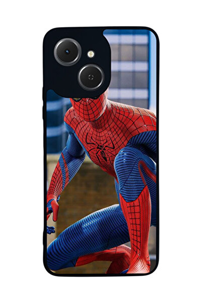 TECNO متوافق مع Spark 40C مطبوع، أسود غير لامع، سيليكون ناعم، واقي، غطاء ممتص للصدمات، حافظة