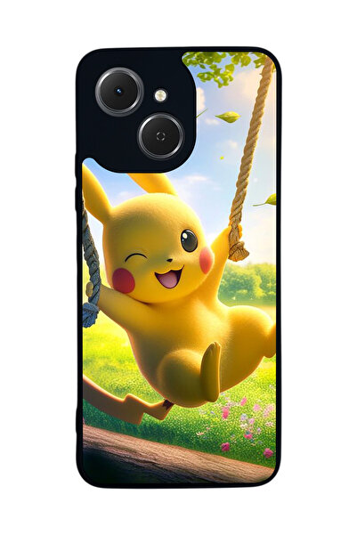 TECNO متوافق مع Spark 40C مطبوع، أسود غير لامع، سيليكون ناعم، واقي، غطاء ممتص للصدمات، حافظة