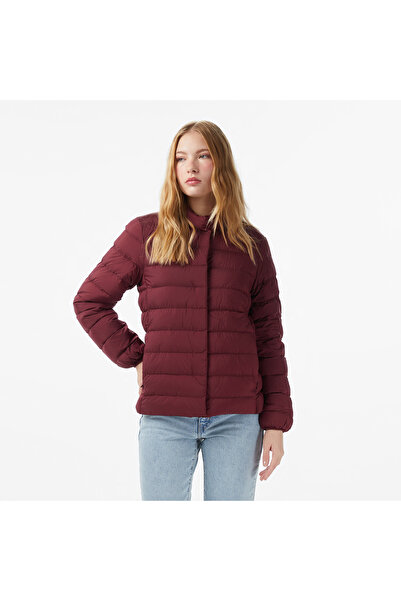 Nautica Kadın Bordo Regular Fit Mont