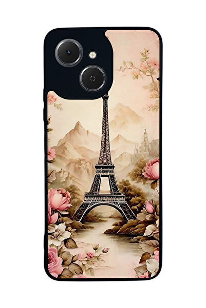 TECNO متوافق مع Spark 40C مطبوع، أسود غير لامع، سيليكون ناعم، واقي، غطاء ممتص للصدمات، حافظة