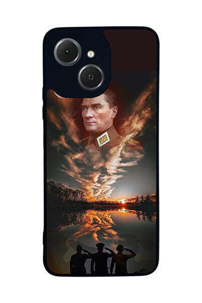 TECNO متوافق مع Spark 40C مطبوع، أسود غير لامع، سيليكون ناعم، واقي، غطاء ممتص...