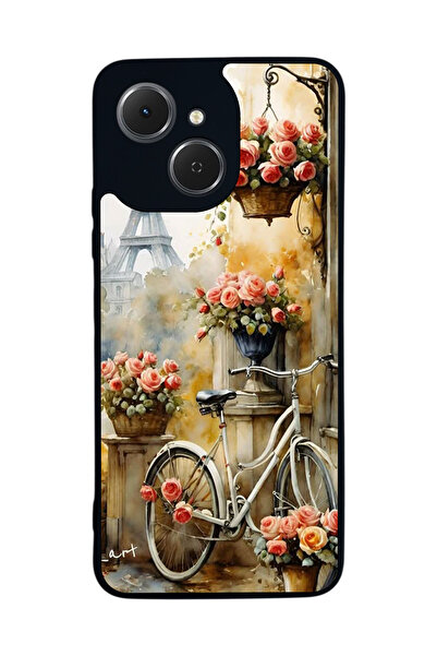 TECNO متوافق مع Spark 40C مطبوع، أسود غير لامع، سيليكون ناعم، واقي، غطاء ممتص للصدمات، حافظة