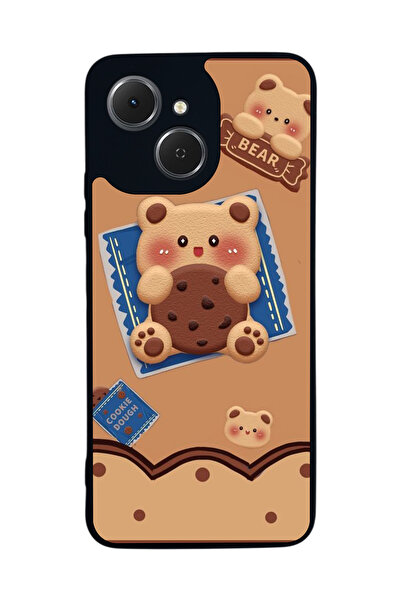 TECNO Spark 40C Compatible Printed , Matte Black, Soft Silicone, Protective, ...