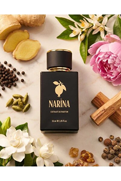 Narina W-107 Baharatlı-Çiçeksi [Crystal Noir muadil] Extrait De Parfüm For Wo...