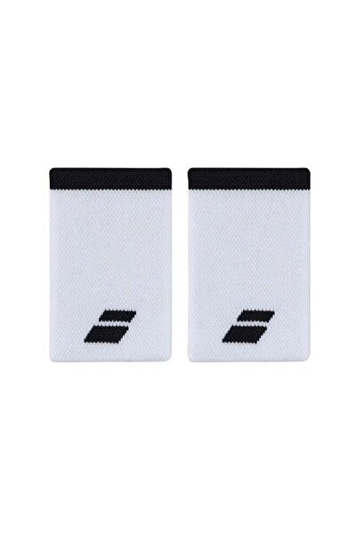 BABOLAT Logo Jumbo Wristband - One Size, Unisex, Pair Pack